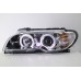 BMW E46 03-05 2D Chrome Projector Headlamp w Ring